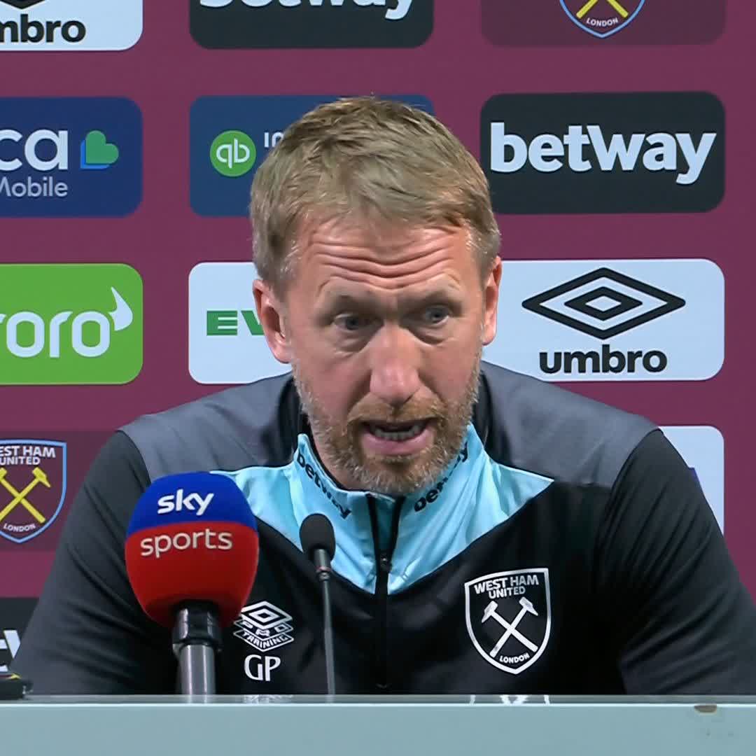 "We're all feeling down and frustrated" 😔 West Ham boss Graham Potter says he "understands" Niclas Fullkrug's criticism of the team after they squandered a lead to draw against Southampton.
