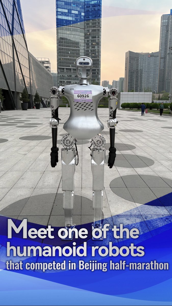 Meet humanoid robot that competed in Beijing half-marathon