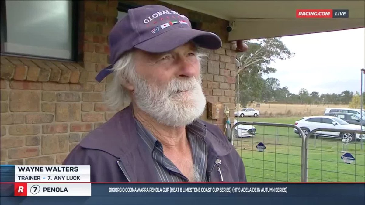 "She's been too fat." 😅 Wayne Walters is at his brilliant best here, following Any Luck's great success in the Penola Cup.