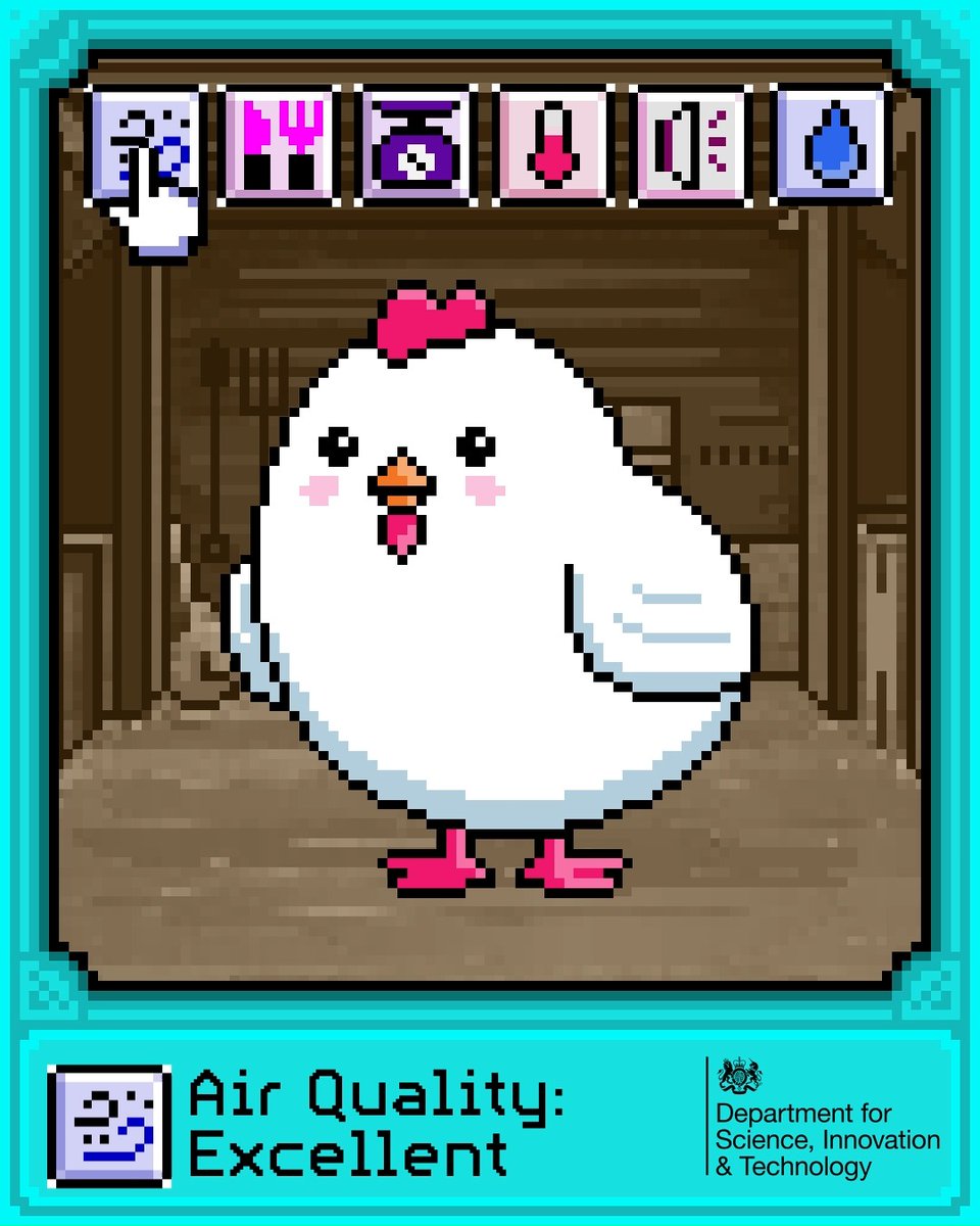 AI is making farming egg-cellent 🐣 From pecking and feeding, to analysing their noises, @FAIFarm's tech is carefully monitoring hens so that they stay happy and healthy. Happier hens mean more eggs - but this Easter, we’re cracking open the chocolate kind 🍫 🥚