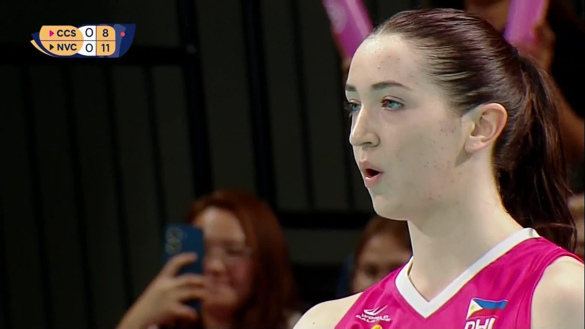 STAUNTON SMASH 😤 Erica Staunton returns to the Creamline Cool Smashers with early attack points and an ace against Al Naser Club in Set 1 of the 2025 AVC Women's Volleyball Champions League! #AVCChampionsLeague #OneSports