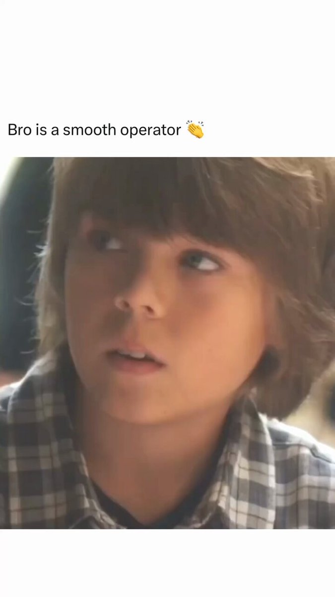 Bro is a smooth operator 👏