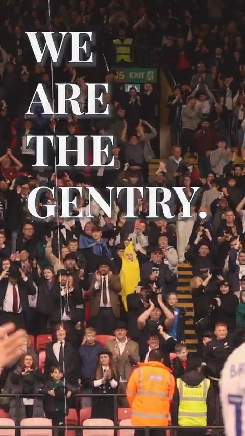 We are the Gentry. ๐ค #pnefc