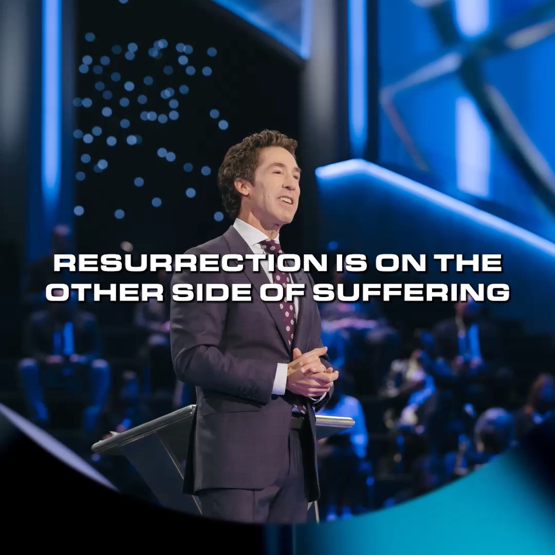 Itโs not a coincidence that before Jesus went to the cross, before He rose from the dead, He had to go through the Garden of Gethsemane. Thatโs where He sweat great drops of blood. That's where He was pressured but didn't give up. Tune into Joelโs message, "Grace for Gethsemane":