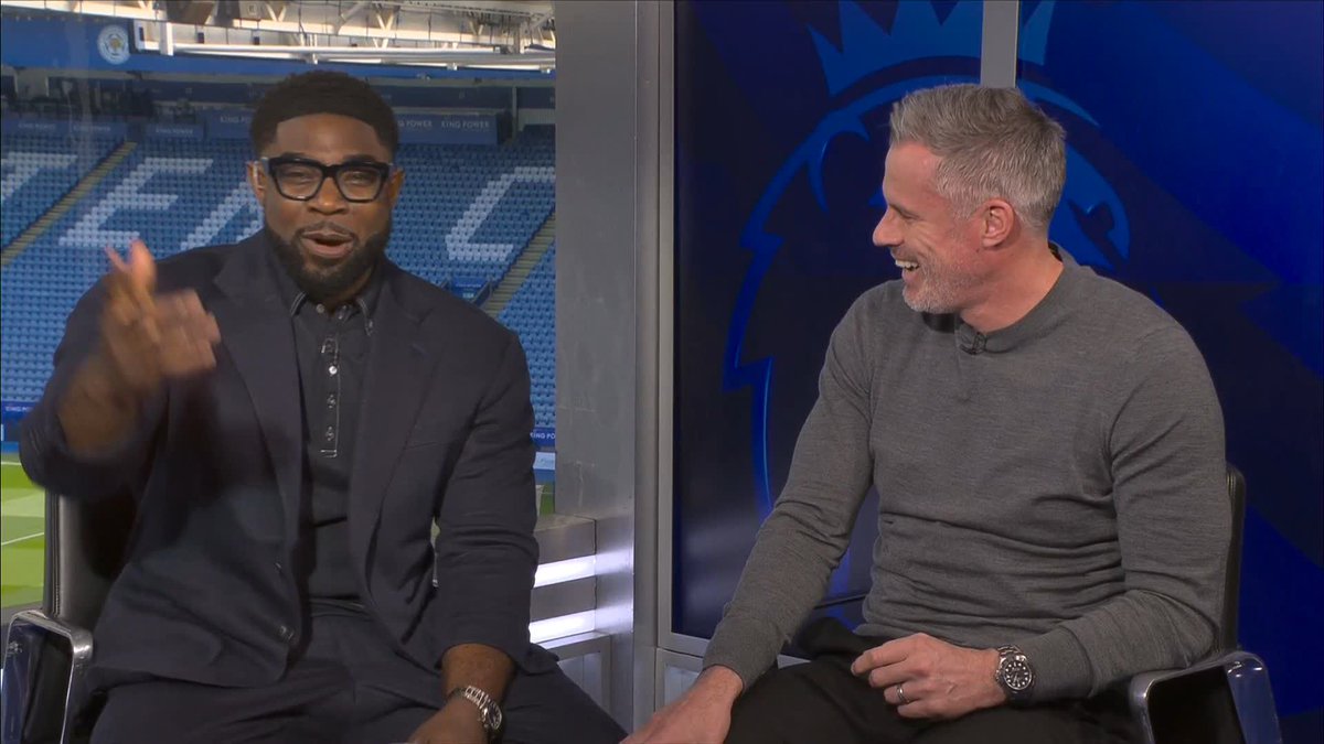 "Come on Jamie, you're excited!" "I hope the Liverpool players have got your energy today!" Micah Richards and Jamie Carragher get Super Sunday underway on what could be a special day for Liverpool! 😅