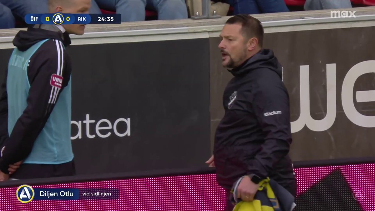 AIK:s materialare varnas efter ett handduksbråk 🟨 📲 Se matchen på Max och Kanal 5