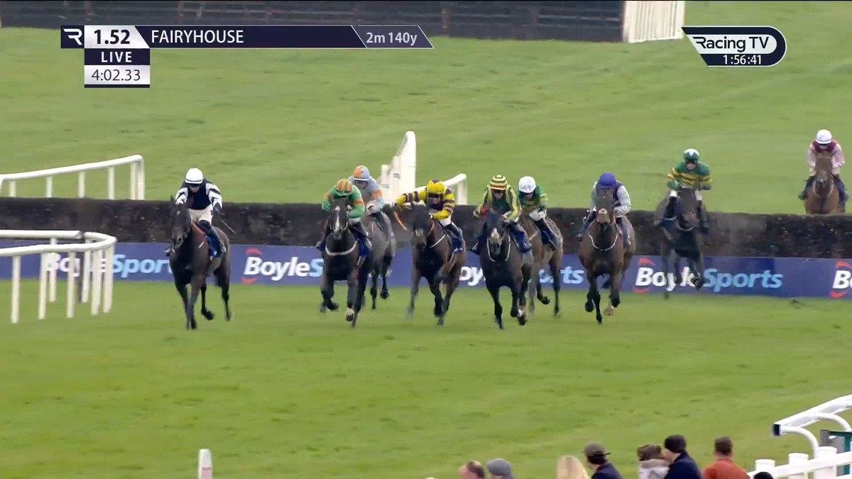 Impressive performance 🤩 Listed honours for Hillsdale who bravely sees off his rivals from the front for Philip Dempsey and Jonathan Burke 💪 BOYLE Sports | FairyhouseRacecourse