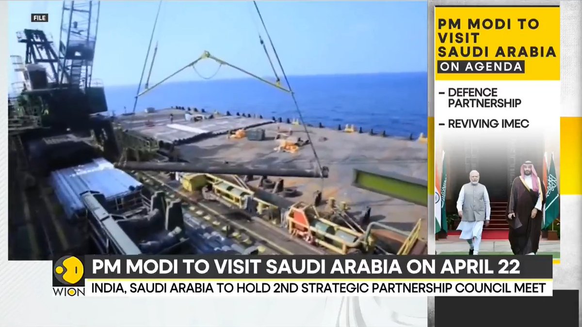 India, Saudi Arabia to hold 2nd Strategic Partnership Council meet as PM Modi to visit the kingdom on April 22 Shivan Chanana brings you this report by Sidhant Sibal