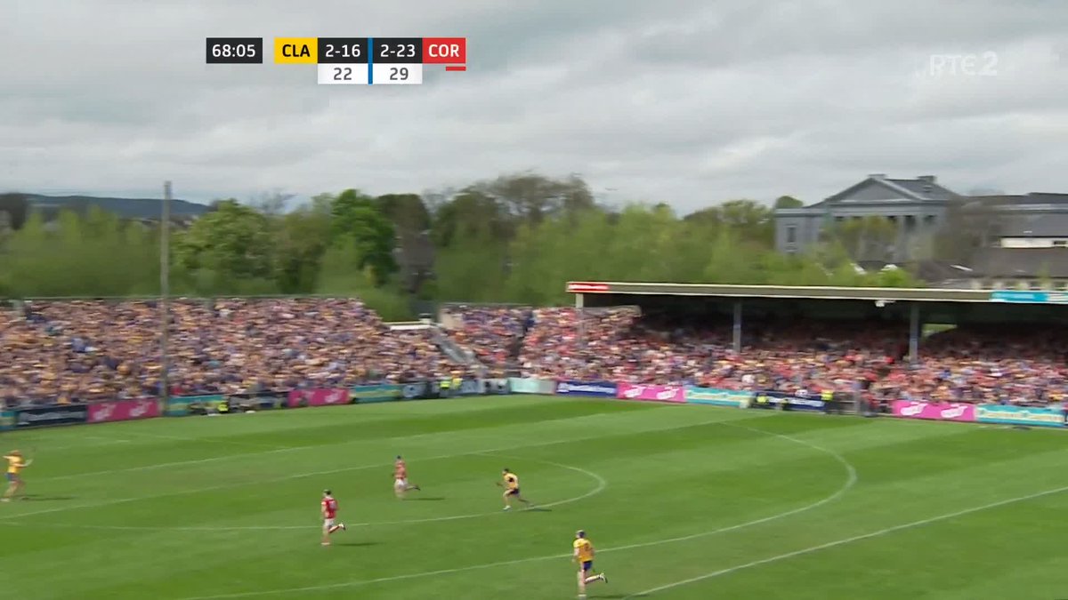 Incredible, I mean INCREDIBLE comeback from Clare to lead by 1 but Cork get a free at the other end and somehow get a draw. I am exhausted after watching that. Hurling today lived up to the hype. Just great stuff.
