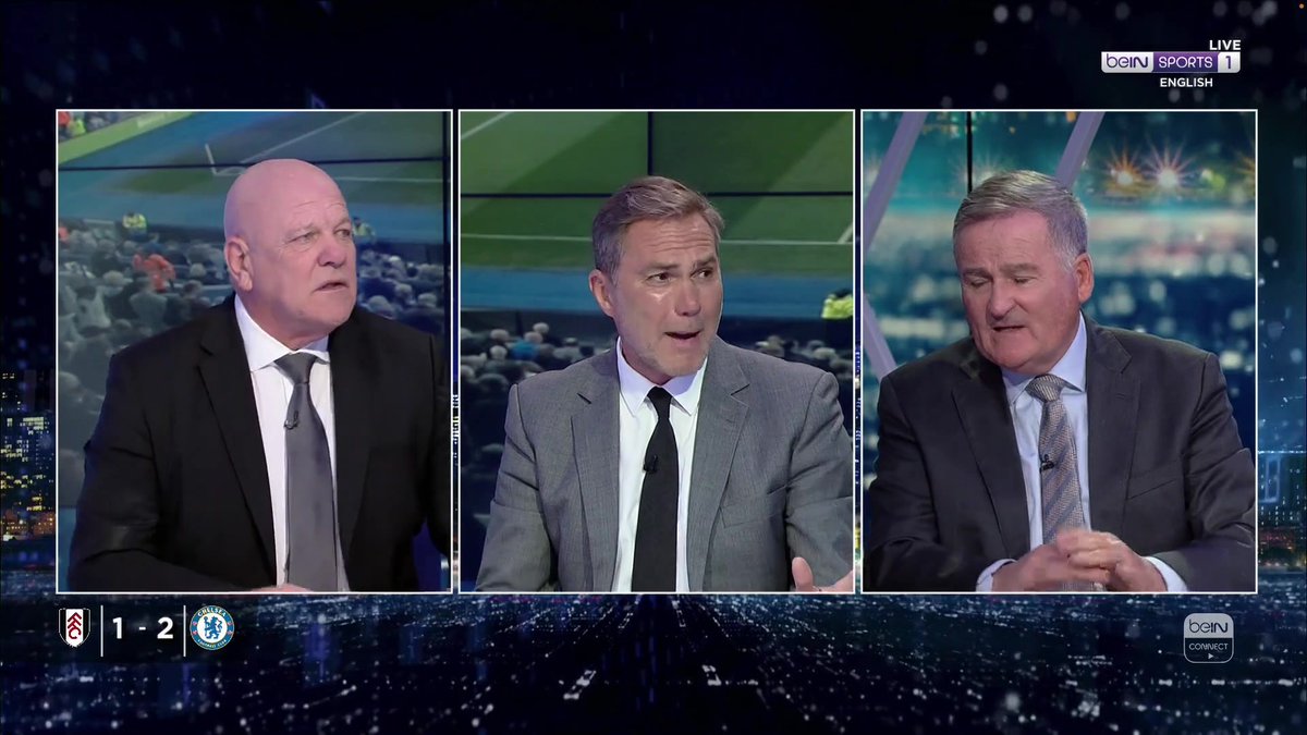 🗣️ "Put on a performance that suggests you're worthy title winners!" Half-time analysis from Richard Keys, Jason Mcateer & Andy Gray. #beINPL #LEILIV 🦊🔴