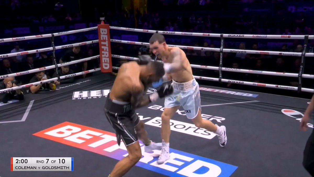 WHAT A FIGHT! 🥊 Troy Coleman retains his Midlands Area title after a cracking fight against Bradley Goldsmith ‼️ #WhittakerCameron2 | Tonight | Live on Sky Sports