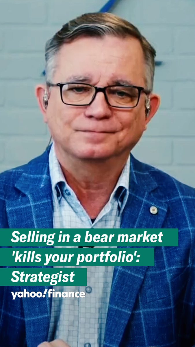 "It's not a bear market that kills your portfolio. It's selling things in a bear market that kills your portfolio," says strategist John Shrewsbury.