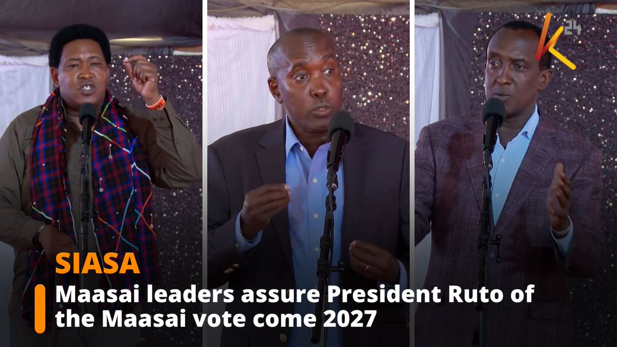 “Kumi bila break!”- Maasai leaders back President Ruto for 2027 polls