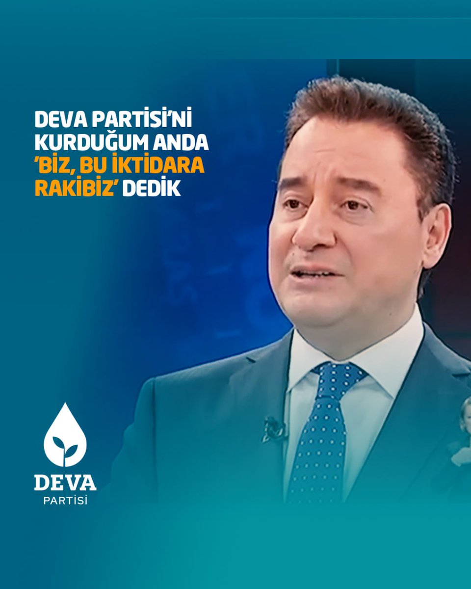 Ali Babacan: "DEVA Partisi'ni kurduğum anda 'Biz, bu iktidara rakibiz. Siz yapamıyorsunuz artık' dedik.