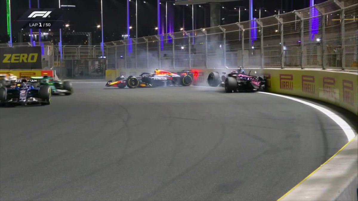 WHAT A WILD START TO THE SAUDI ARABIAN GRAND PRIX 😳 ESPN F1