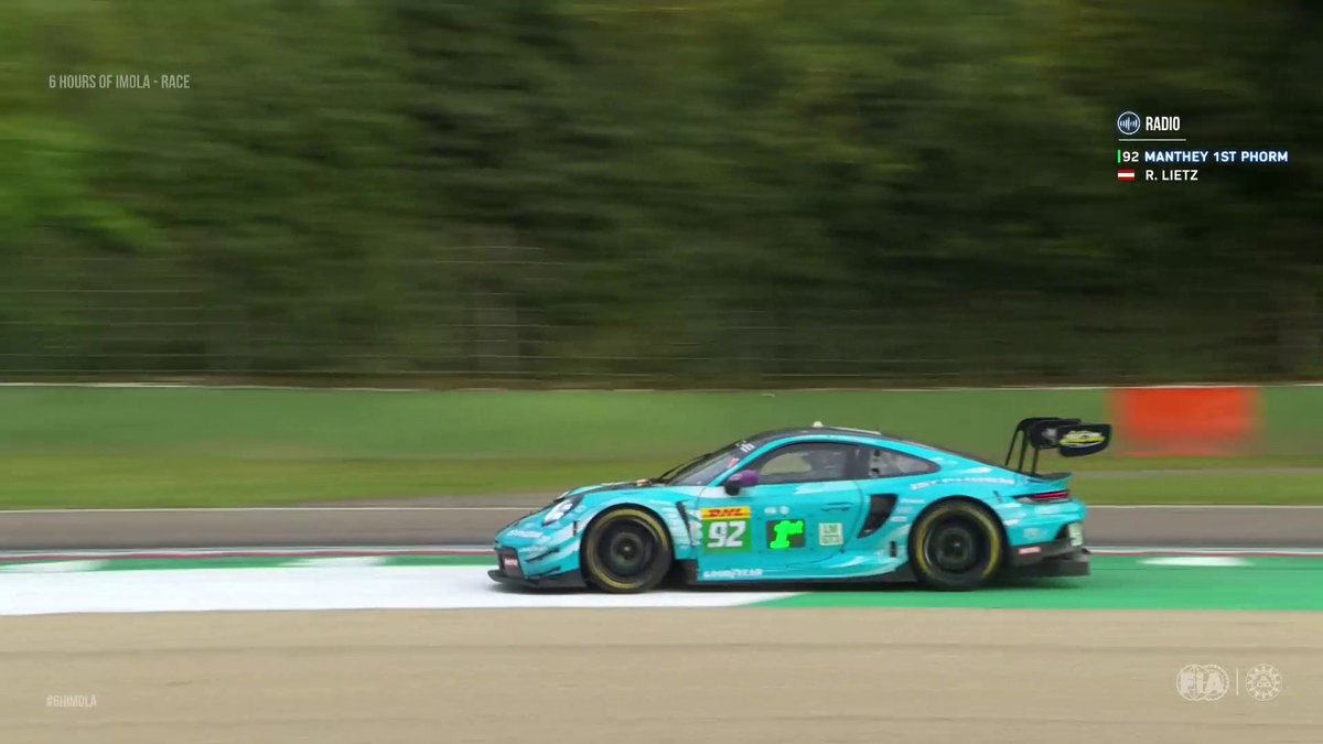 Could Richard Lietz BE any cooler? 😎 This team radio as he brings it home for Manthey is a testament to his racing success! #WEC #6HImola Porsche Motorsport