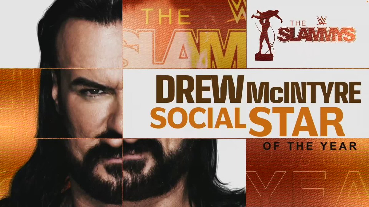The Slammy Award for Social Star of the Year goes to.... 🏆 Drew