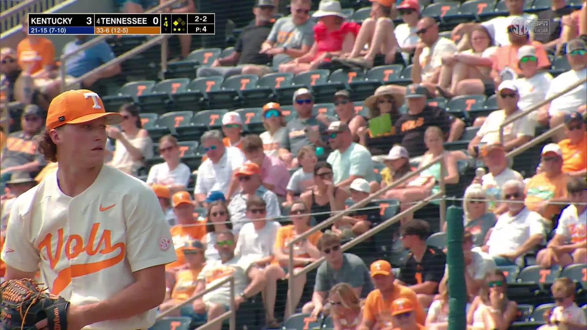 Important strikeout from Snead to limit the damage. Now would be a great time for some runs! 📺 (SECN+) #GBO // #BeatUK