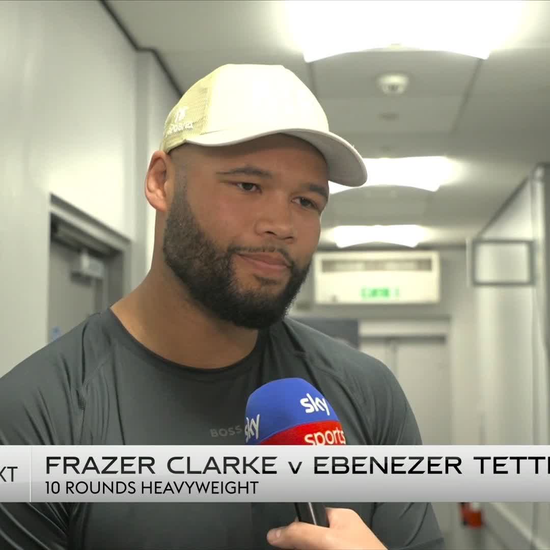 "I've been itching to get back into the ring" ‼️ The road to becoming world champion resumes for Frazer Clarke tonight 👑 #WhittakerCameron2 | Live NOW on Sky Sports