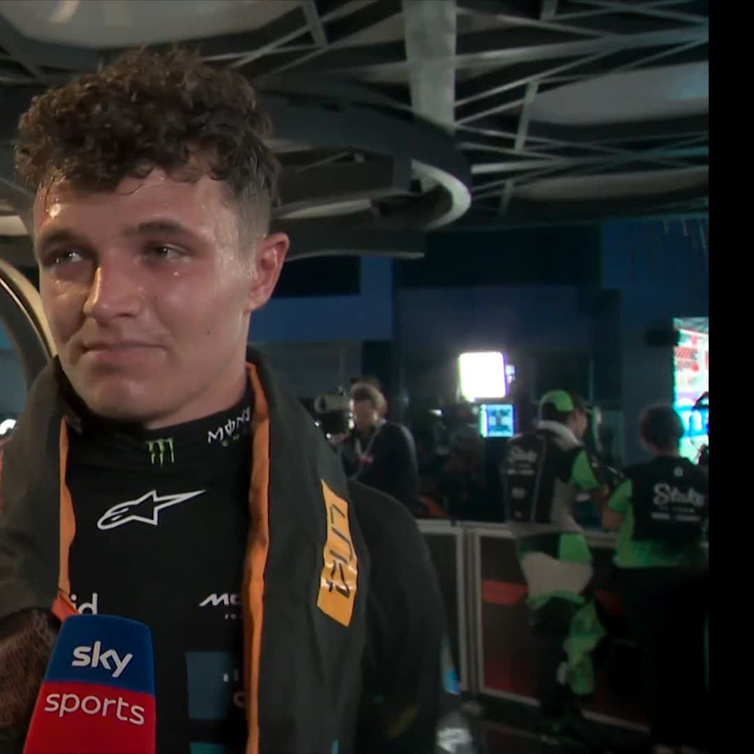 "I make life tough for myself." 🥲 Lando Norris reflects on missing out on a podium finish.