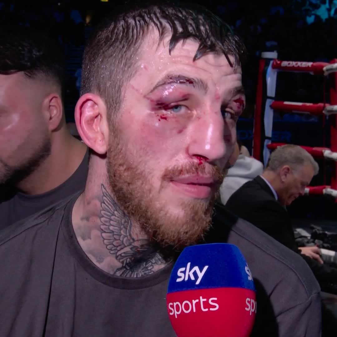 🗣️ "I thought I won quite clearly" Sam Eggington discusses his win on points over Lee Cutler 🙌 #WhittakerCameron2 | Live NOW on Sky Sports