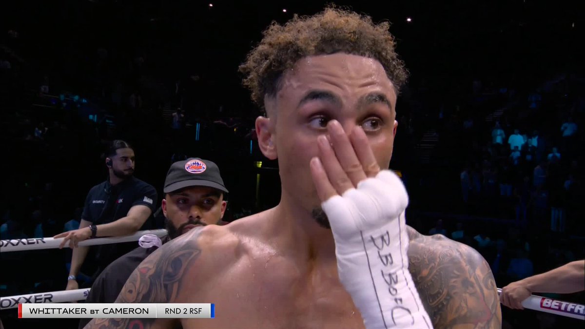 Still flashy, still swaggy... Ben Whittaker has it all 🕺 #WhittakerCameron2 | Now | bp pulse LIVE | Sky Sports Boxing | موسم الرياض | Riyadh Season