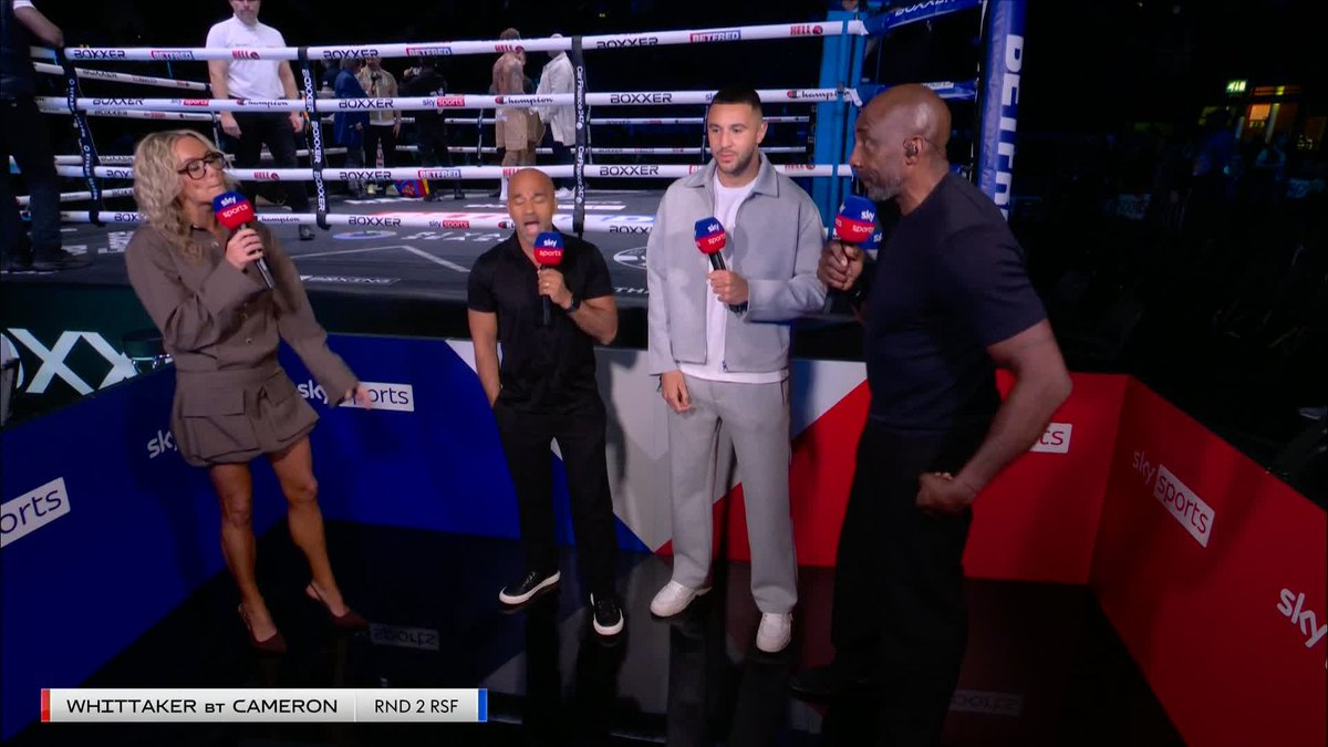 Johnny Nelson and Dave Coldwell debate Ben Whittaker's reaction after defeating Liam Cameron 💭