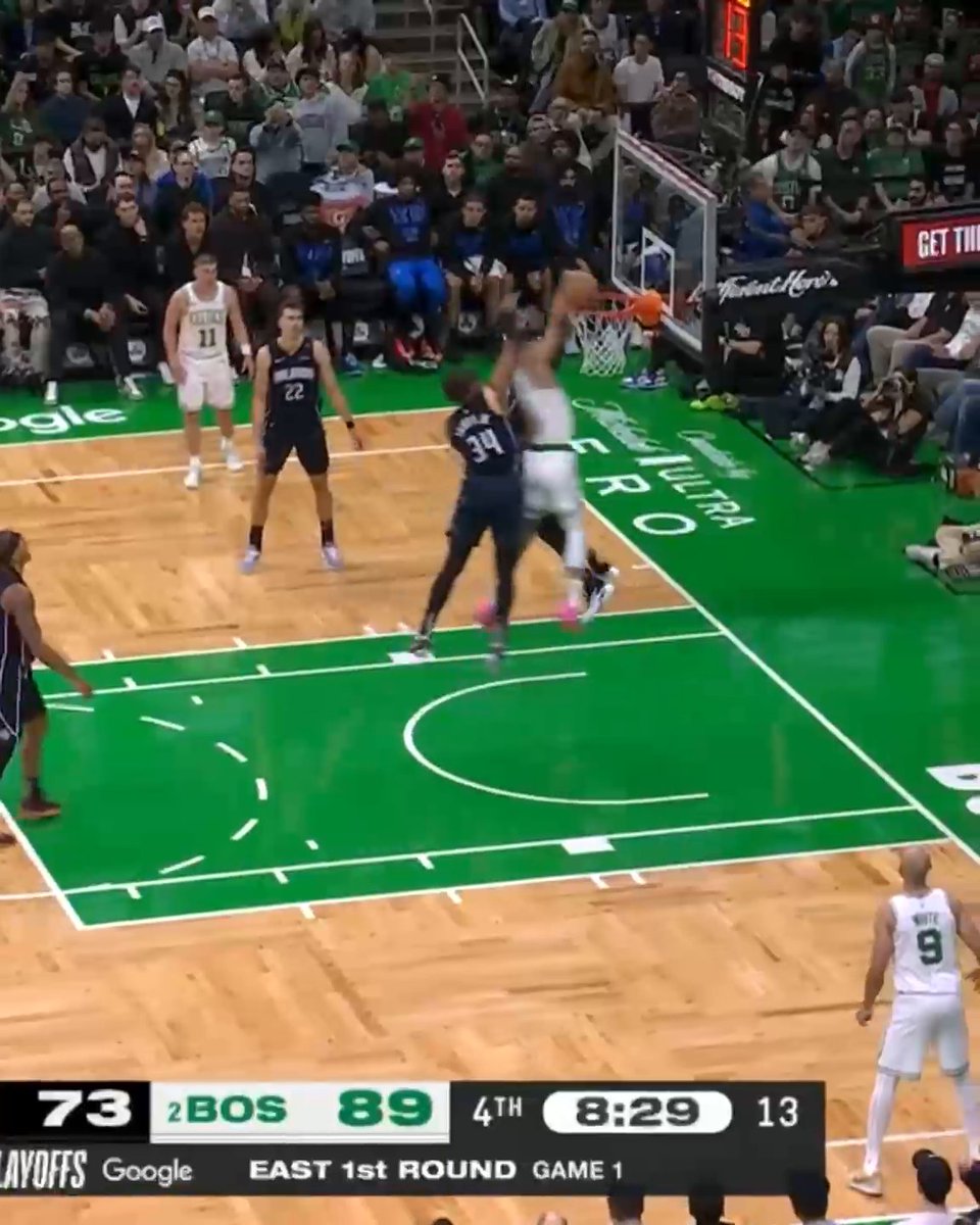 Kentavious Caldwell-Pope was given a flagrant foul 1 for this play on Jayson Tatum.
