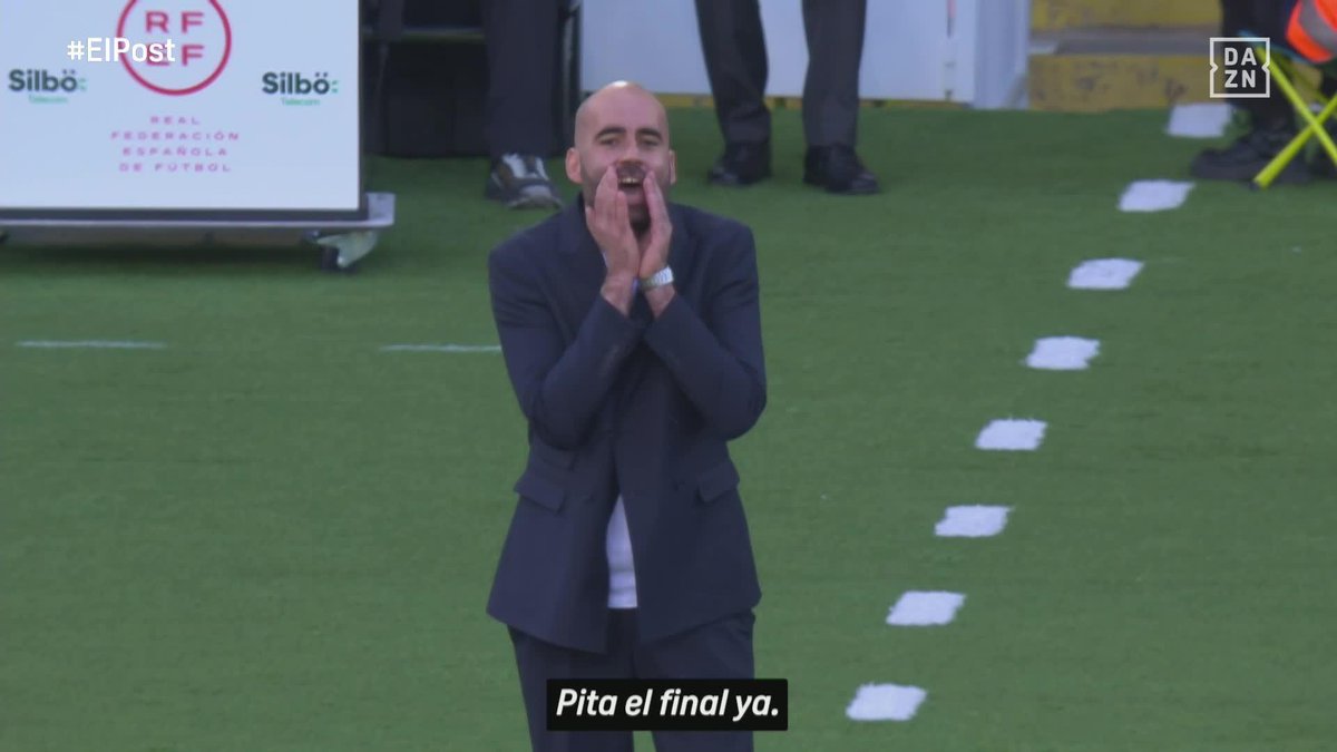 🗣️ “Pita el final ya” La petición de Claudio Giráldez a Melero López desde el banquillo tras la remontada del FC Barcelona #ElPost