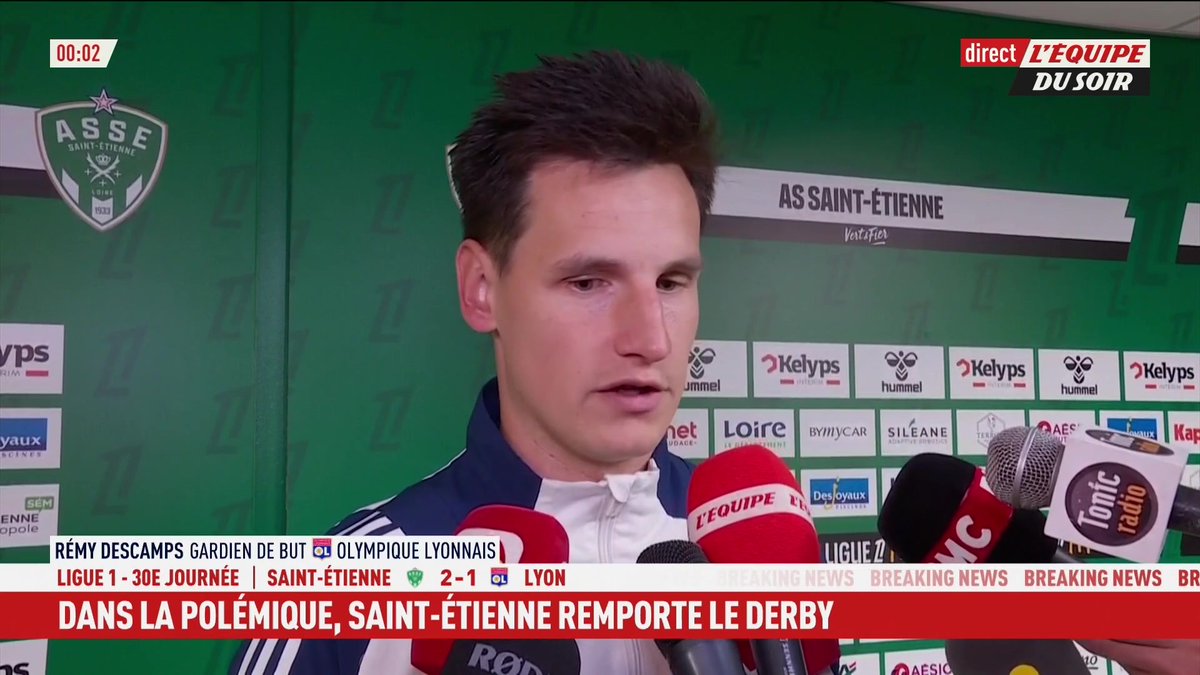 💬 Rémy Descamps : « On n'a pas été bons ce soir. (…) Il va falloir regarder ce qui n'a pas été dans cette première mi-temps. » #EDS #ASSEOL