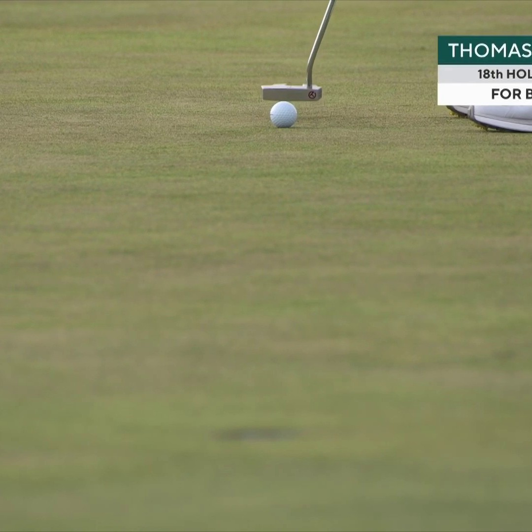 JUSTIN THOMAS FOR THE WIN ON THE FIRST PLAYOFF HOLE! 🏆🔥 📺 CBS