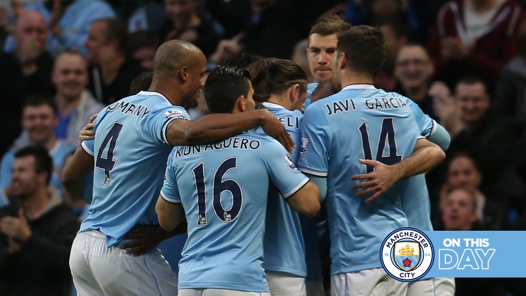 #OnThisDay: #ManCity 3-1 West Brom [2014] ⚽️ [3'] Pablo Zabaleta ⚽️ [10'] Sergio Kun Aguero ⚽️ [36'] Martin Demichelis - ⚽️ [16'] Graham Dorrans