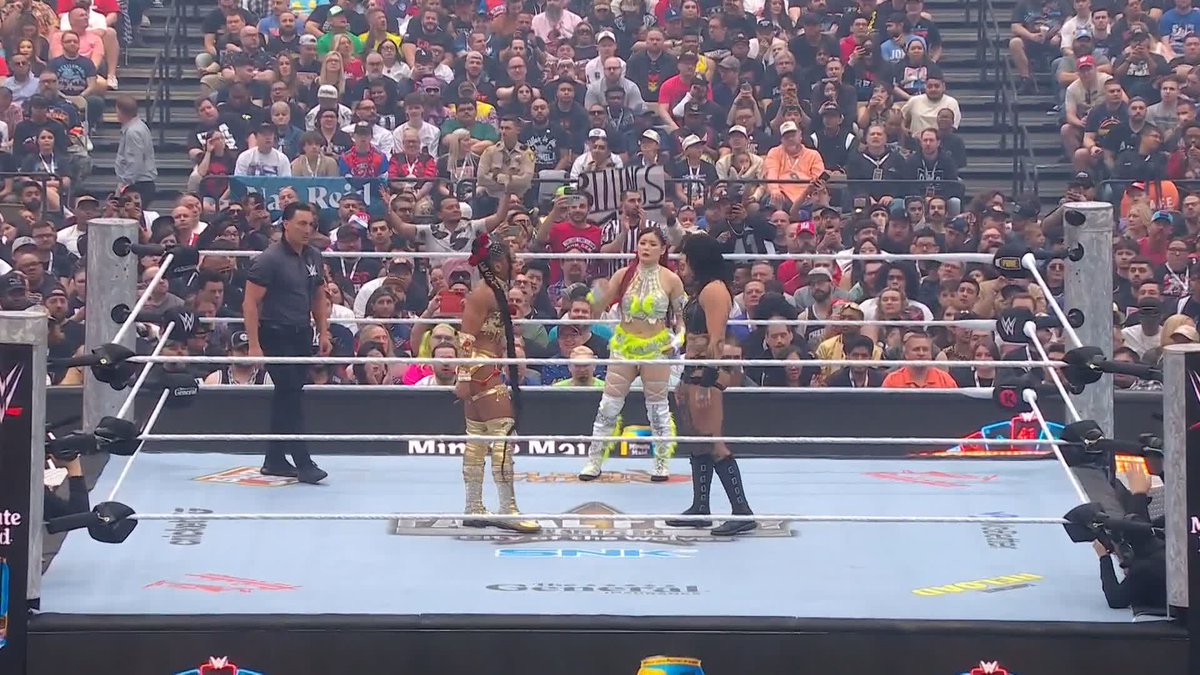 NOPE. NOT HAPPENING. #WrestleMania