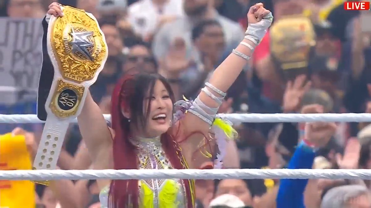 【🔴LIVE】#レッスルマニア41 イヨ・スカイ!王座防衛!🔥👀 #WrestleMania #アベマでレッスルマニア1080円 #アベマでWWE