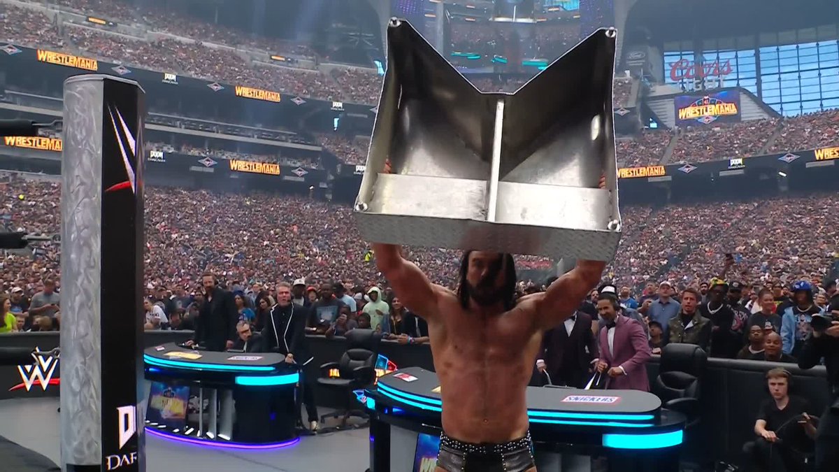 There's always time to post on X ... even during #WrestleMania!
