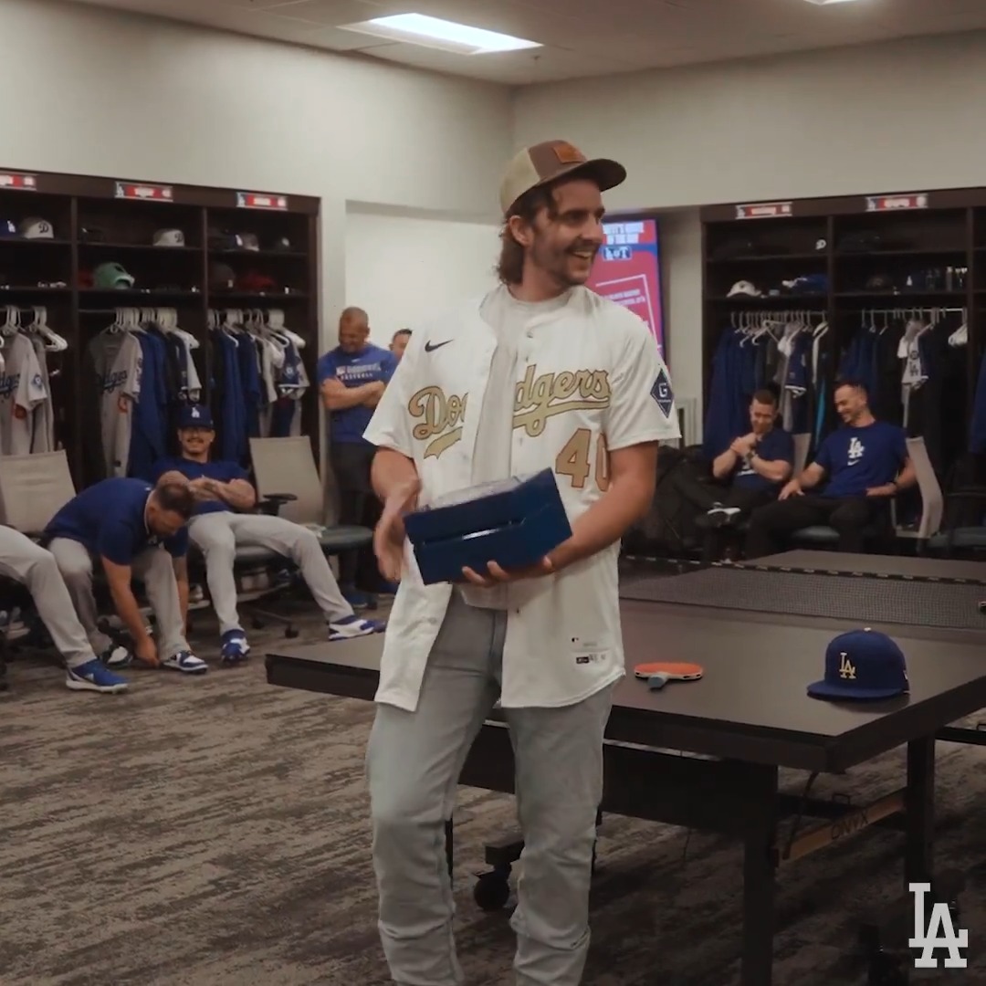 World Series Champion, Brent Honeywell. 🥹