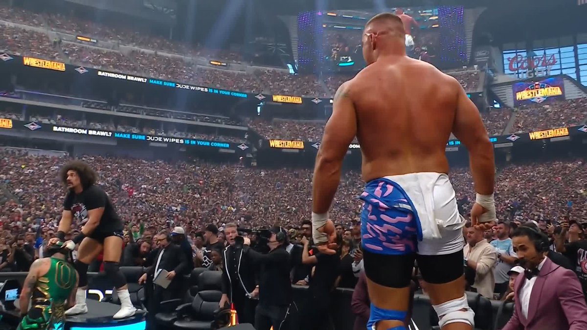 HE DID IT AGAIN! #WrestleMania