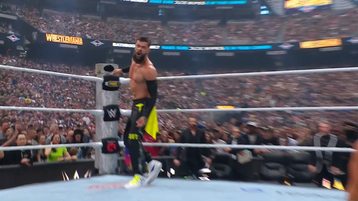 DOM DOES IT! We have a NEW Intercontinental Champion at #WrestleMania!