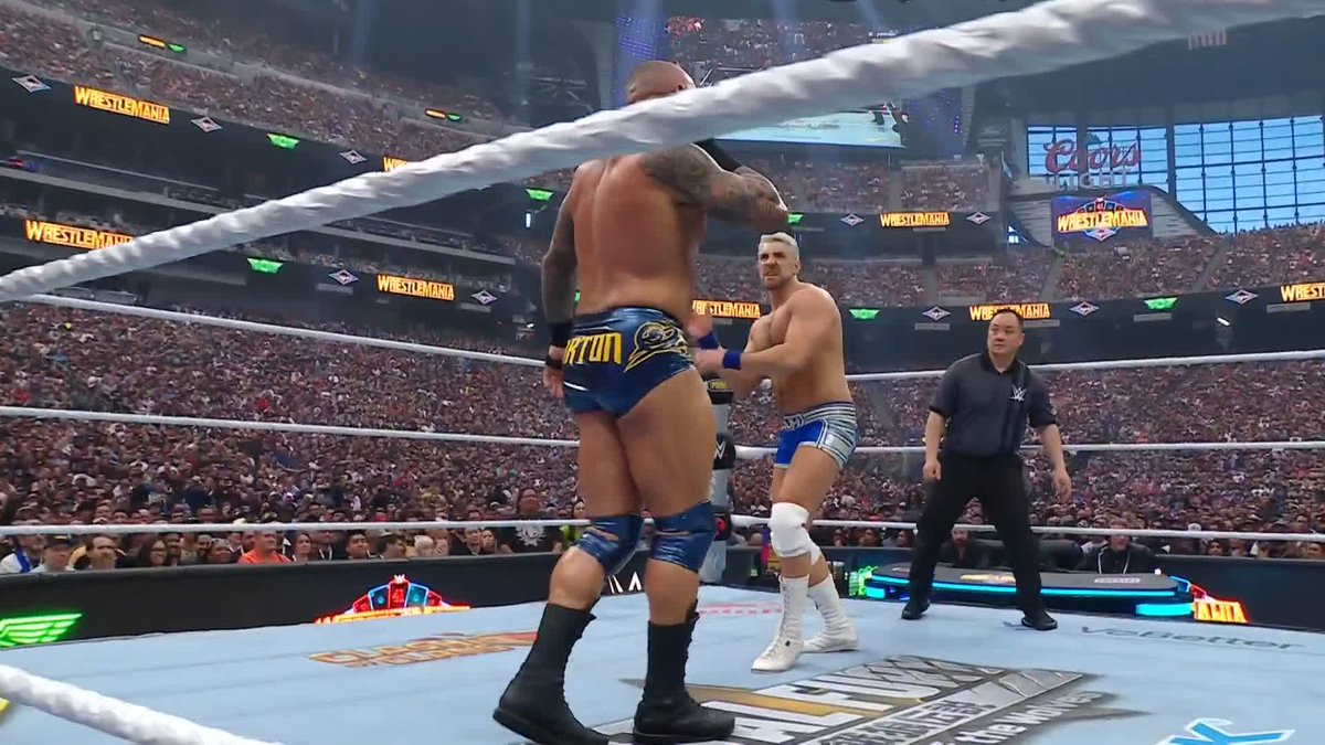 WELLLLLL... that didn't work 😂 #WrestleMania
