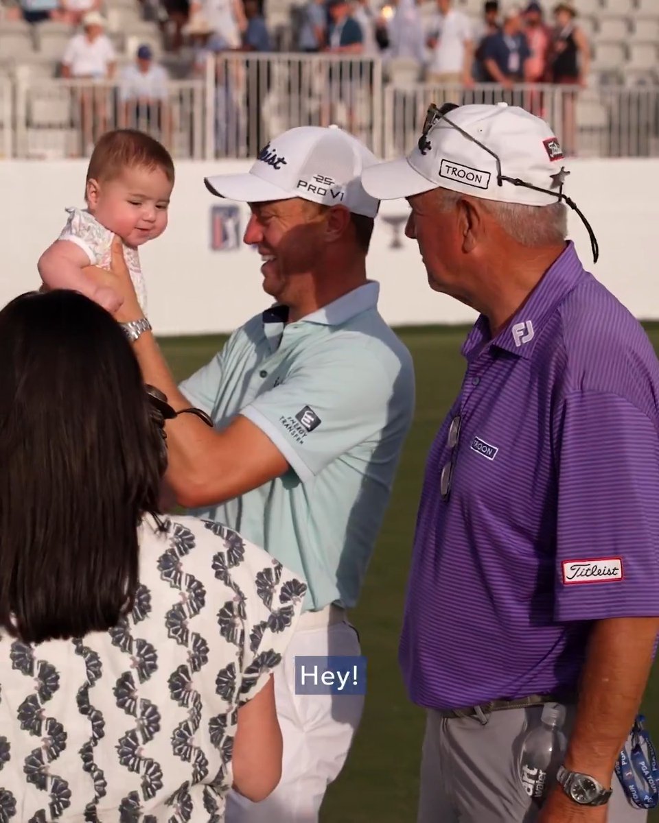 It doesn’t get more wholesome than this 🥹 #WinnersWalk | Sponsored by TravelersChamp
