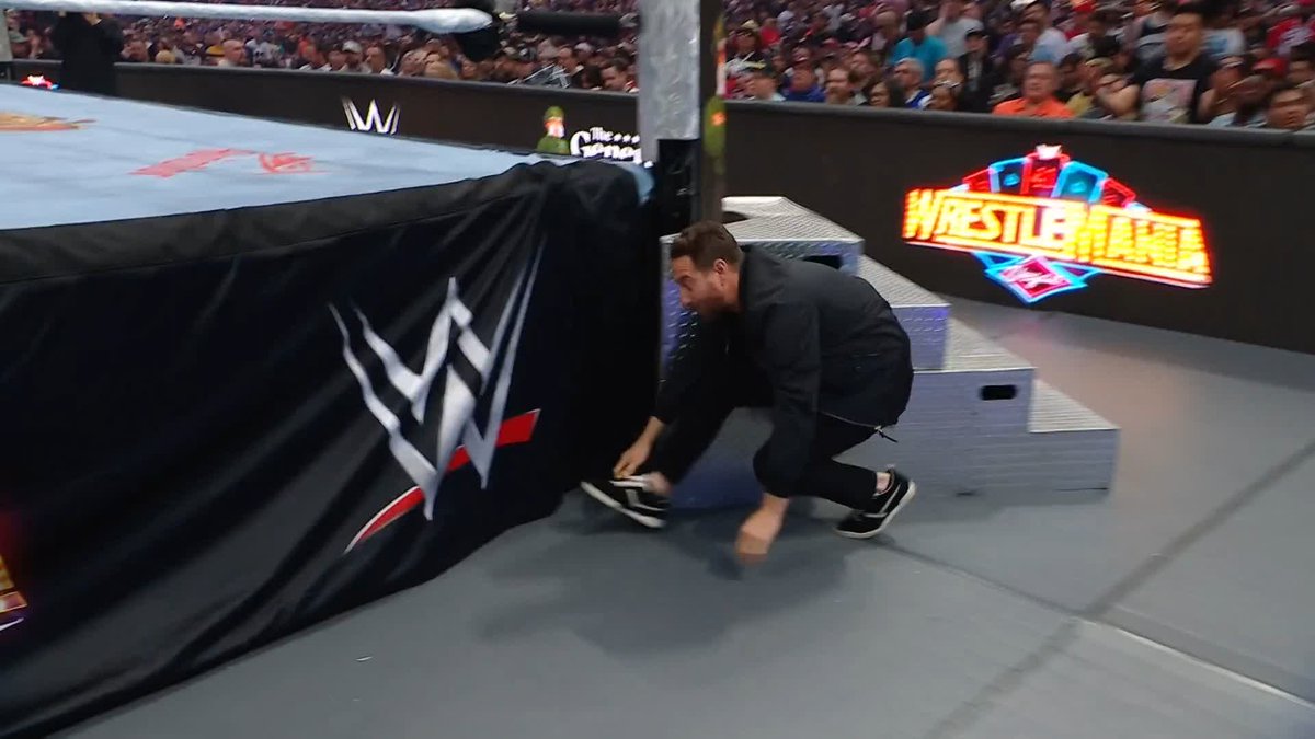 Was the the right call?! #WrestleMania