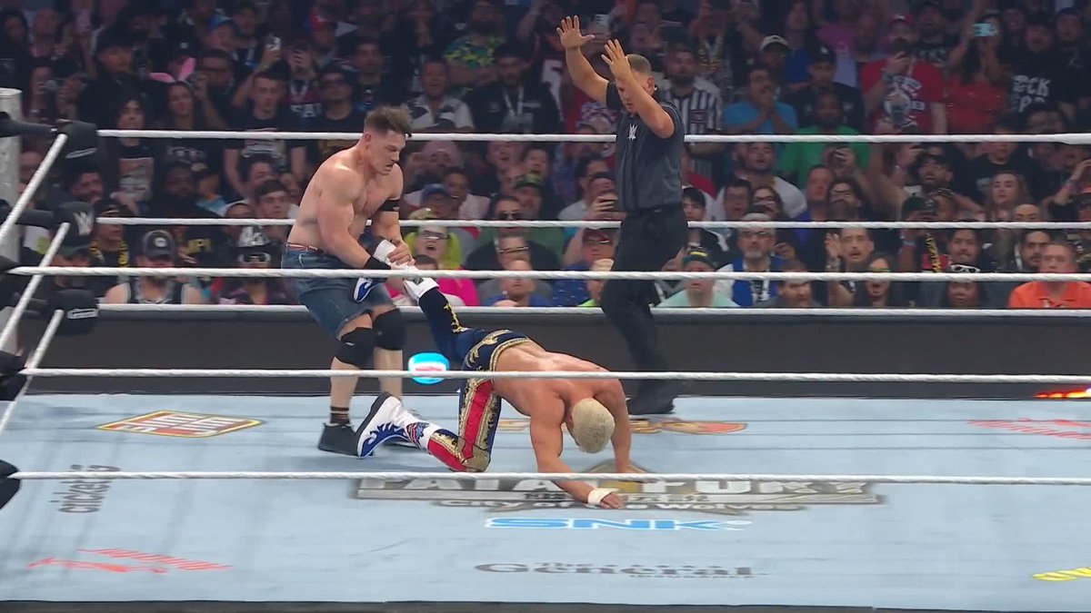 He's a BAD, BAD MAN! #WrestleMania
