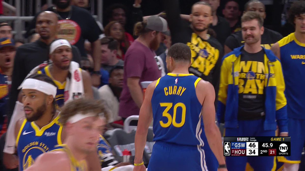 STEPH'S HEATING UP 🌡️ And letting Houston know 🗣️