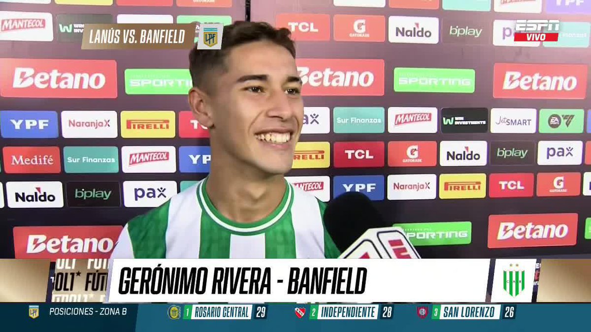 🎶 TRALALERO, TRALALA 🎶 😎 Por una promesa a su hermano, el pibe Rivera bailó tras su gol en el Clásico del Sur 📺 #ESPNFútbol1 | #DisneyPlus