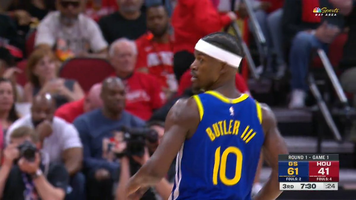 Jimmy Butler III RANGE. 📺 NBC Sports Bay Area & CA