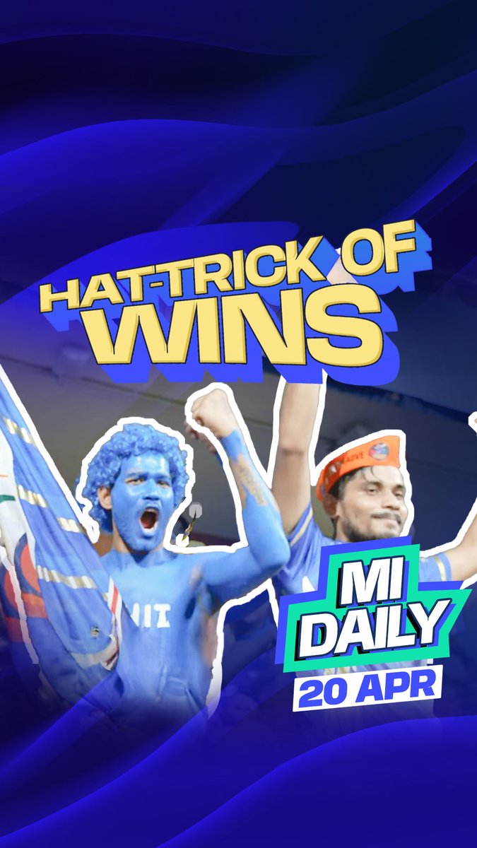 Power-packed Clásico + a roaring Wankhede = Perfect matchday. 💙 Relive all the matchday action in today's #MIDaily 👉 #MumbaiIndians #PlayLikeMumbai #TATAIPL #MIvCSK