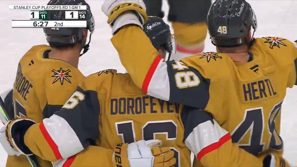 Dorofeyev unloads a bomb 5 seconds in to the powerplay! 💣