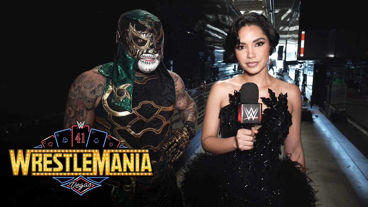 Andrea Bazarte entrevistó a Penta tras su debut en #WrestleMania 41, donde participó en una Lucha Fatal a 4 Esquinas por el Campeonato Intercontinental