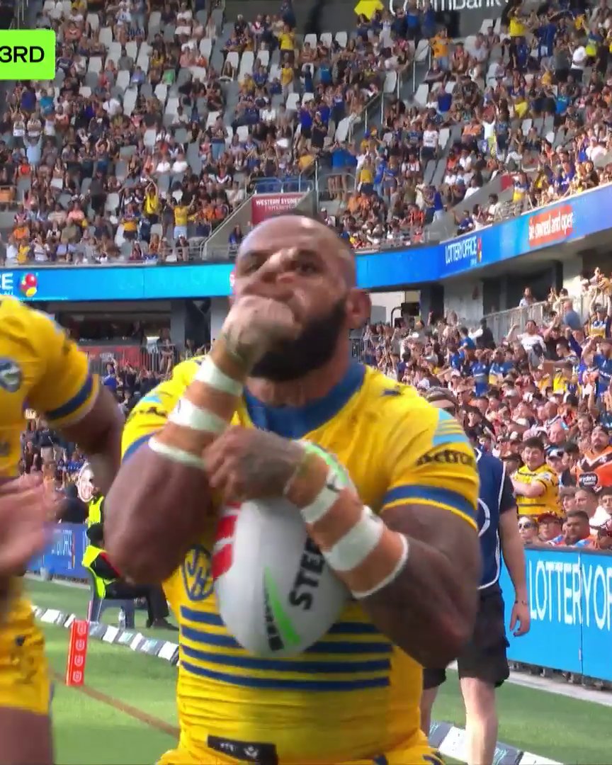 Edge to edge for the Foxx! ๐ฆ #NRLTigersEels