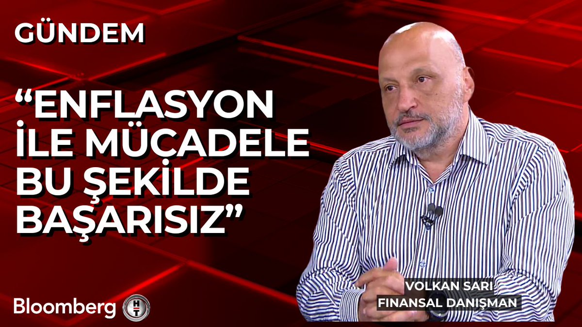 Finansal Danışman Volkan Sarı: 📍 Döviz tarafında bir sıkıntı olduğu bir gerçek 📍 Enflasyon ile mücadele bu şekilde başarısız, üretimi teşvik etmeliyiz